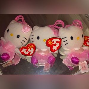 TY beanie babies hello kitty ballerina